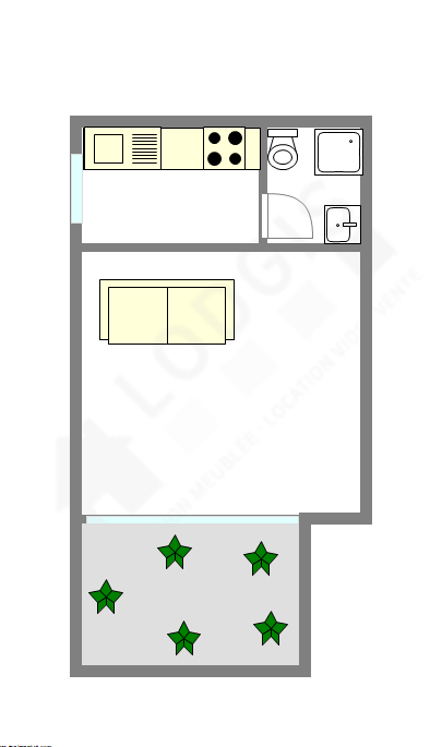 Apartamento Fontenay-Sous-Bois - Plano interativo