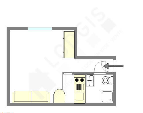Apartment Paris 5° - Interactive plan