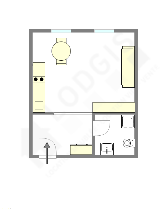 Appartamento Parigi 6° - Piantina interattiva
