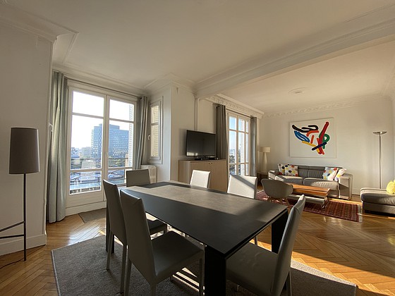 Very bright living room