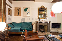 Apartment Paris 4° - Living room