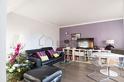 Wohnung Courbevoie - Wohnzimmer