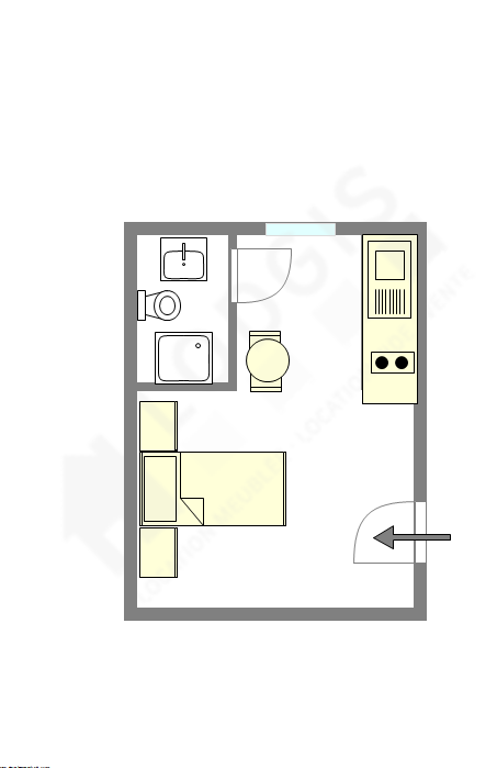 Apartment Paris 7° - Interactive plan