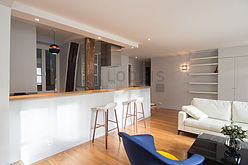 Wohnung Paris 4° - Wohnzimmer