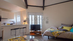 Wohnung Paris 18° - Wohnzimmer