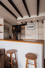 Appartement Paris 2° - Cuisine