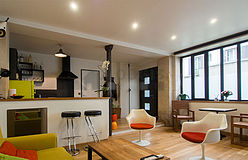 Wohnung Paris 10° - Wohnzimmer