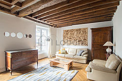 Apartment Paris 9° - Living room