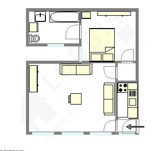 アパルトマン パリ 16区 - レイアウト