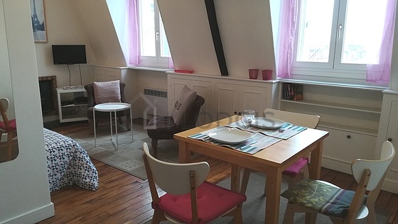 Magnifique séjour très calme et lumineux d'un appartement à Paris