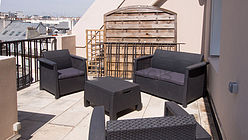 Wohnung Paris 9° - Terasse