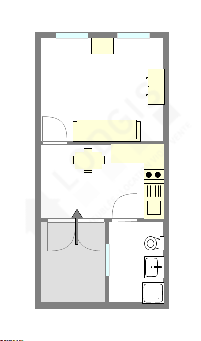 アパルトマン パリ 7区 - レイアウト