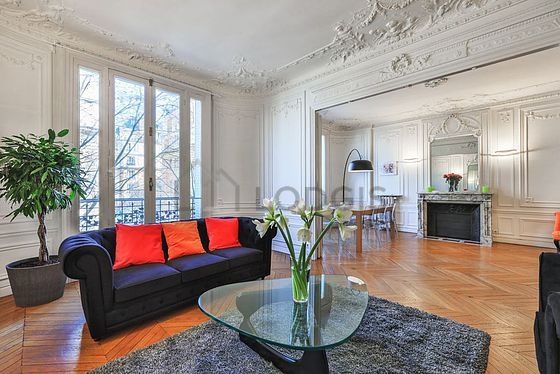 Very bright living room