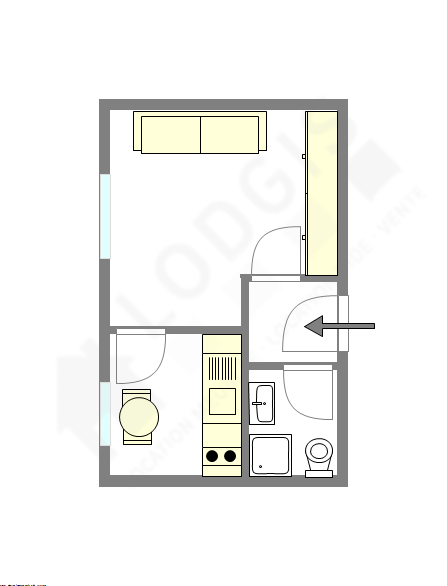 Квартира Neuilly-Sur-Seine - Интерактивный план