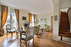 Duplex Paris 8° - Living room