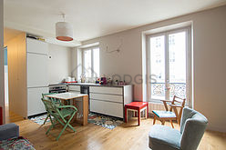 Wohnung Paris 10° - Wohnzimmer