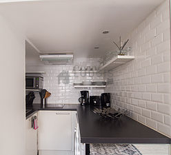 Appartement Paris 3° - Cuisine