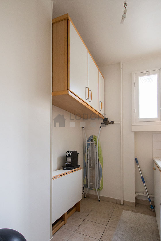 Bright kitchen with windows