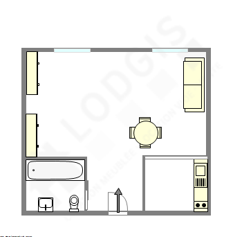Apartment Paris 7° - Interactive plan