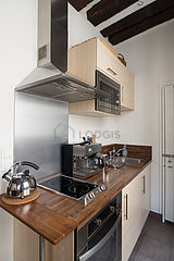 Appartement Paris 2° - Cuisine
