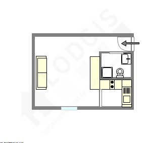 Apartment Paris 12° - Interactive plan