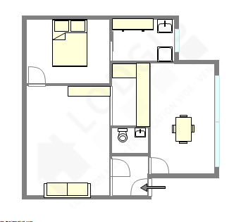 アパルトマン Le Kremlin-Bicêtre - レイアウト