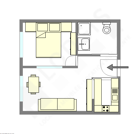 Appartamento Neuilly-Sur-Seine - Piantina interattiva