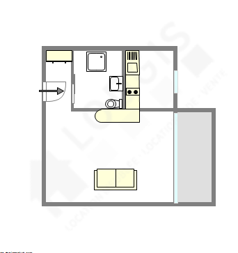 Apartamento Paris 9° - Plano interativo