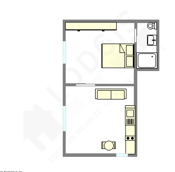 Apartment Paris 9° - Interactive plan