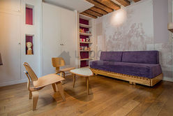 Wohnung Paris 2° - Wohnzimmer