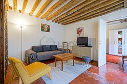 Apartment Paris 3° - Living room