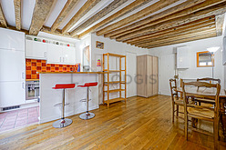 Appartement Paris 3° - Salle a manger