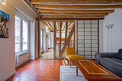 Appartement Paris 3° - Séjour