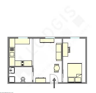 Appartamento Parigi 8° - Piantina interattiva