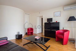 Wohnung Courbevoie - Wohnzimmer