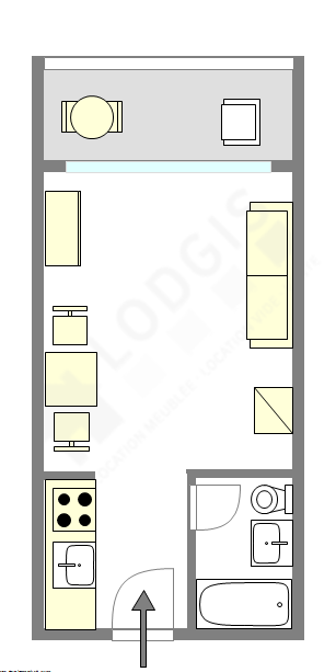 Appartamento Parigi 7° - Piantina interattiva