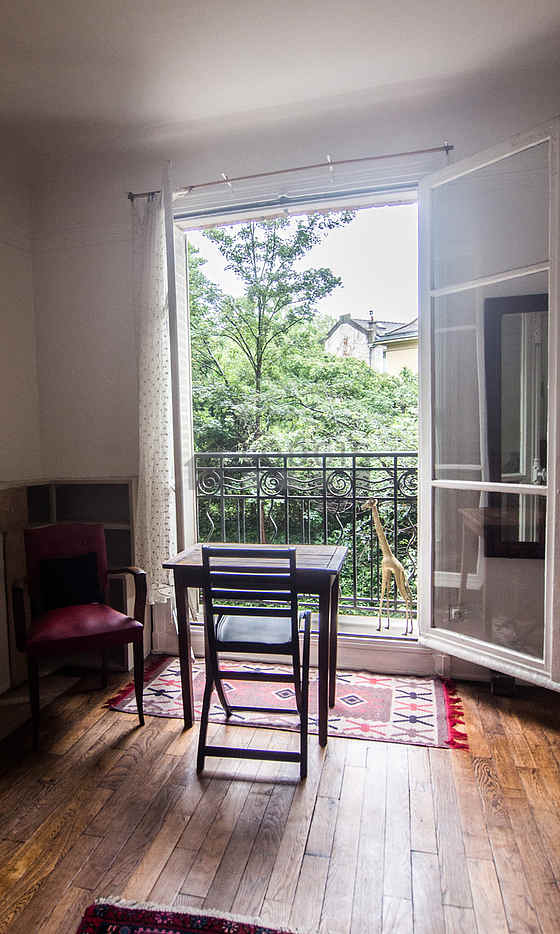 Quiet bedroom for 2 persons equipped with 1 bed(s) of 140cm