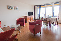 Wohnung Paris 20° - Wohnzimmer