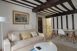 Appartement Paris 3° - Séjour