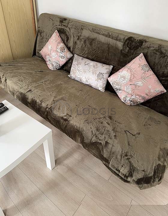Living room facing the road
