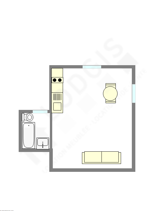 Apartment Paris 15° - Interactive plan
