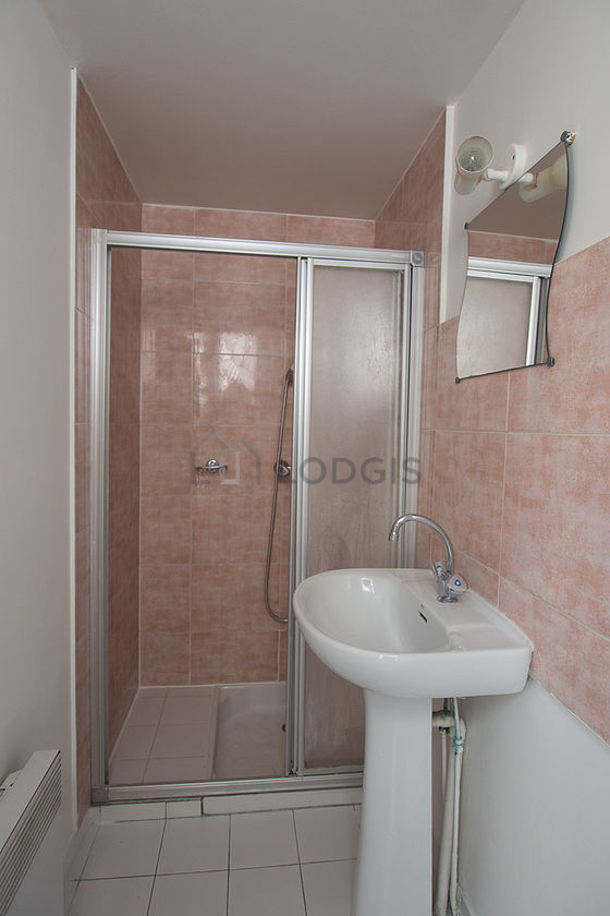 Bathroom equipped with separate shower