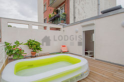 Apartamento París 20° - Terraza