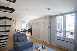 Wohnung Paris 3° - Wohnzimmer