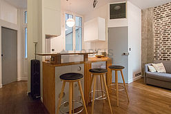 Wohnung Paris 18° - Wohnzimmer