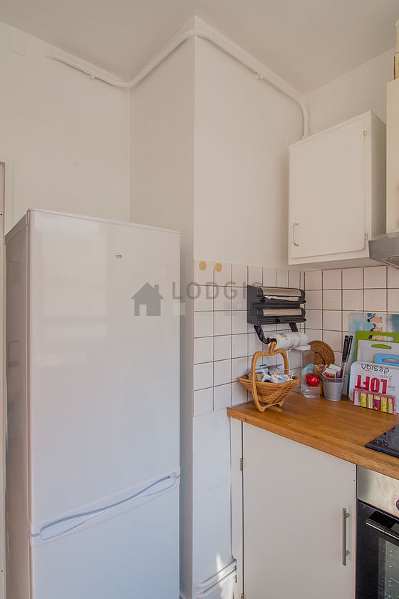 Very bright kitchen facing the road