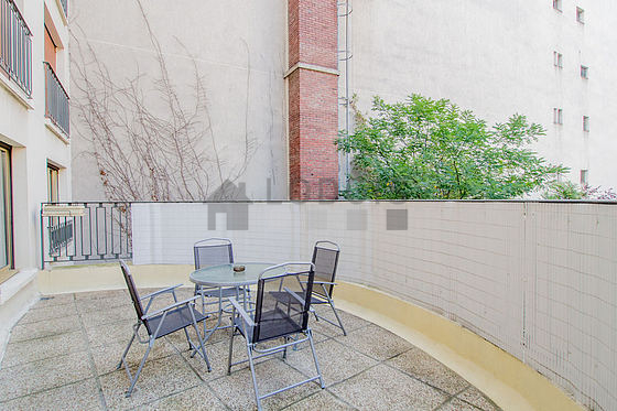 Terrasse exposée plein nord-ouest