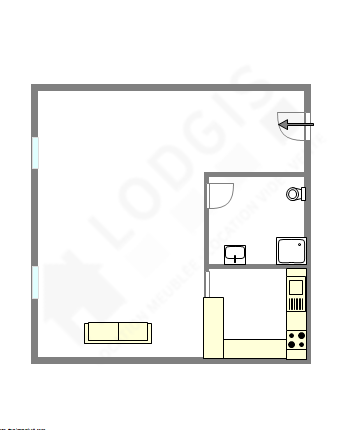 Appartamento Parigi 1° - Piantina interattiva