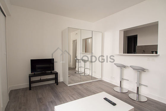 Great, very quiet and bright sitting room of an apartment in Paris