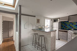 Appartement Paris 3° - Cuisine